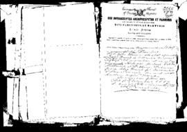 Passport Application of Xuereb Emanuel