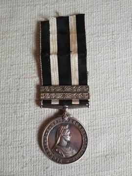 Obverse of Service Medal of the Order of St John, awarded to Anthony Joseph Gatt