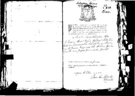 Passport Application of Grima Salvatore
