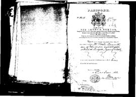Passport Application of Sammut Paolo Dr