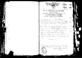Passport Application of Giorgio Giovanni