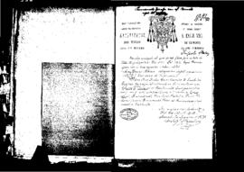 Passport Application of Zerafa Emmanuelle