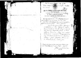 Passport Application of Attard Vincenza