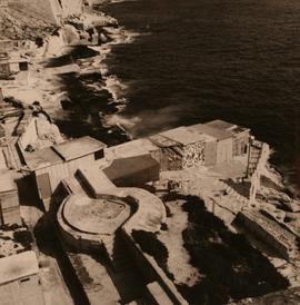 Grand Harbour Foreshore - British Coastal Gun Emplacement - ca 1974