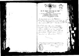 Passport Application of Debono Francesco