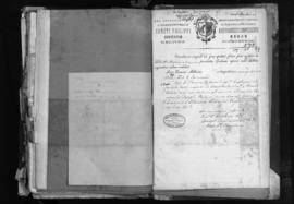 Passport Application of Zammit Silvestro