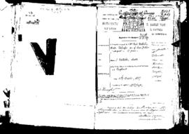 Passport Application of Schaefer Carl Wilhelm Victor