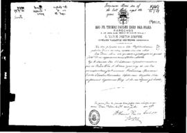 Passport Application of Xerri Francesco