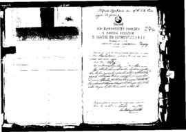 Passport Application of Azzopardi Alfredo