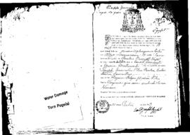 Passport Application of Zammit Giuseppe