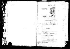 Passport Application of Sammut Tancredi