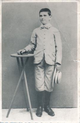 A young Alfred Joseph Gatt