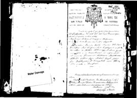 Passport Application of Albanozzo Giovanni