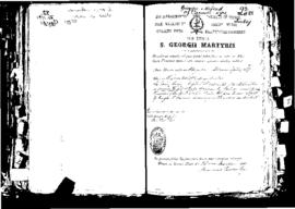 Passport Application of Mifsud Giorgio