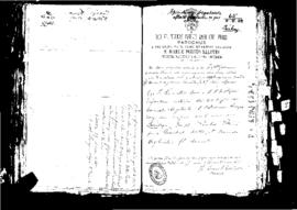 Passport Application of Degabriele Spiridione