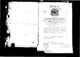 Passport Application of Zammit Vincenzo