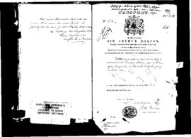 Passport Application of Abela Filippo