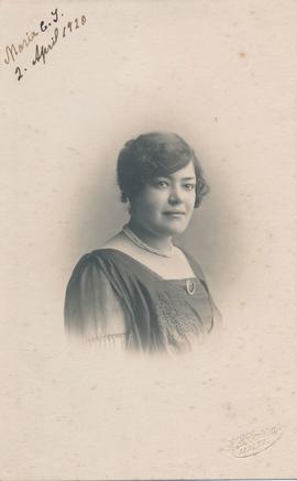 Postcard showing Maria Cassar Torreggiani