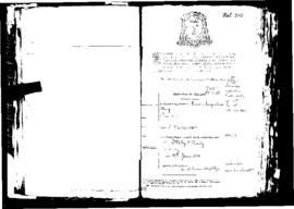 Passport Application of Borg Angiolina Miss
