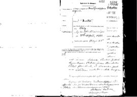 Passport Application of Agius Giuseppina Miss