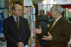 Ministers Ninu Zammit and Francis Zammit Dimech visit The Garden Shop Nursery