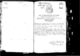 Passport Application of Catania Alfonso