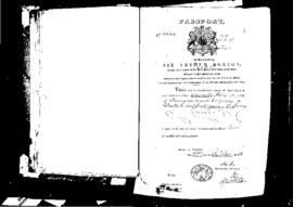 Passport Application of Attard Carmelo
