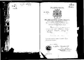 Passport Application of Galea Antonio