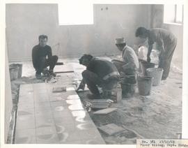 Marsa Water Power Station - Floor tiling, Department Building