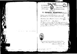Passport Application of Xuereb Giorgio
