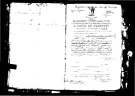 Passport Application of Azzopardi Guglielmo