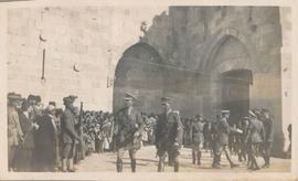 Allied officers' meeting during the First World War