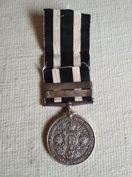 Reverse of Service Medal of the Order of St John, awarded to Anthony Joseph Gatt