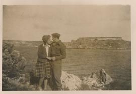Maria Therese and Henry Louis Gatt during their honeymoon