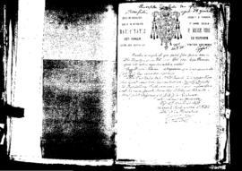 Passport Application of Scafidi Giuseppe
