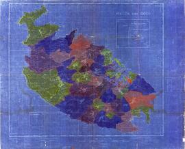 Blueprint - Key Map of Malta
