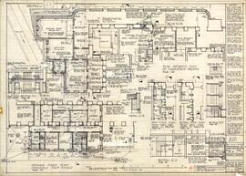 Royal Naval Hospital - (Partial Plans and Sections) Modifications To Operating Theatre