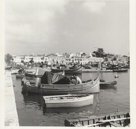 Luzzu boats at Spinola Bay