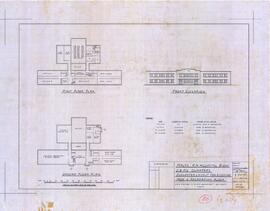 Royal Naval Hospital - S.B.A.'s Quarters - Suggested Layout For Sleeping, Mess and Recreation Block