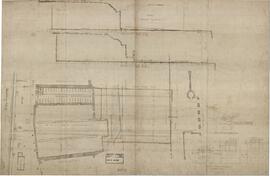 No Subject shown; from details in drawing - (a) Details of Railway for Goliath Crane, (b) Details...