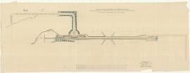 Drawing of Museum Railway Station showing all details including an underground loose-stone draina...