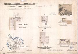 Position Finding Station VIII - Record Plan Of