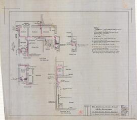 Royal Naval Hospital - S.R.A.'s Residence Layout Of Hot Water System