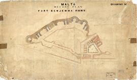 Malta - Record Plan of Fort Benjemma
