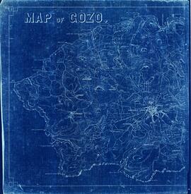 Blueprint - Map of Gozo - Western Part
