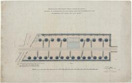 Drawing of Attard Railway Station showing all details including underground loose-stone drainage ...