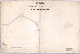 Malta - Corradino Lines - Block & Reference Plan