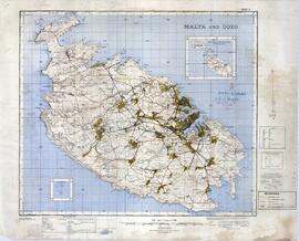 Ordnance Map of Malta