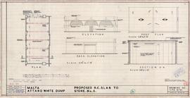 White Dump - Proposed R.C. Slab To Store No. 6