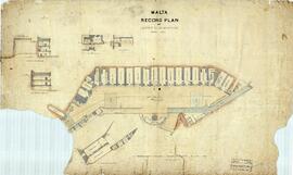 MALTA - Record Plan of - Lower St Elmo Barracks